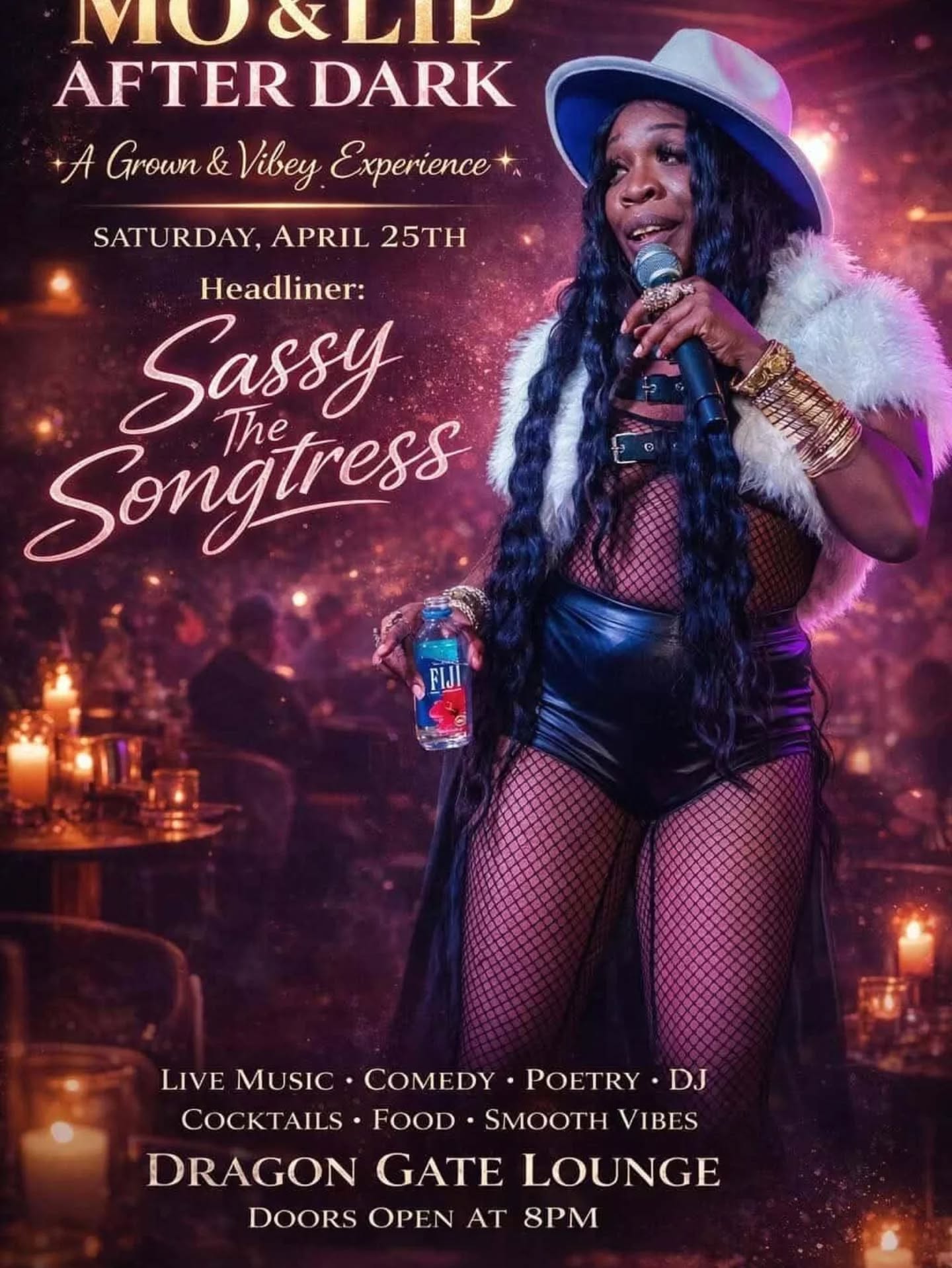 Mo Lip After Dark flyer