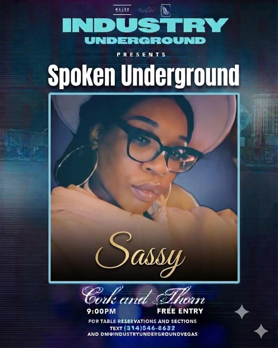 Spoken Underground featuring Sassy at Cork and Thorn