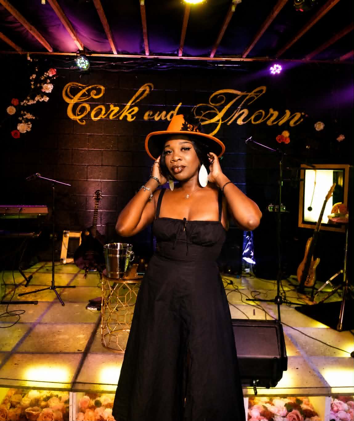 Sassy at Cork and Thorn stage